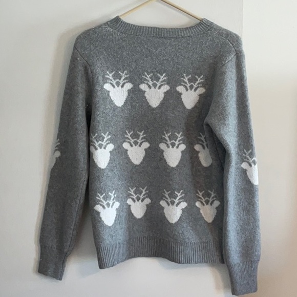 Holiday Time Women’s Holiday/ Christmas Reindeer Sweater Size S (4-6) NEW - Picture 5 of 5
